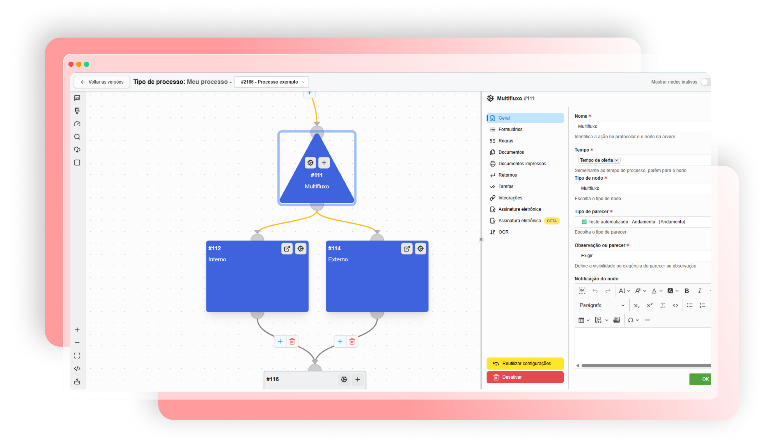 Ilustração de gráficos e fluxos