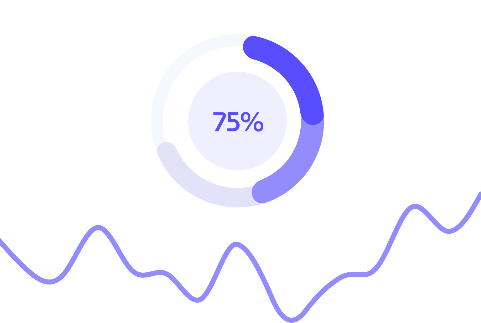 Ilustração de gráficos