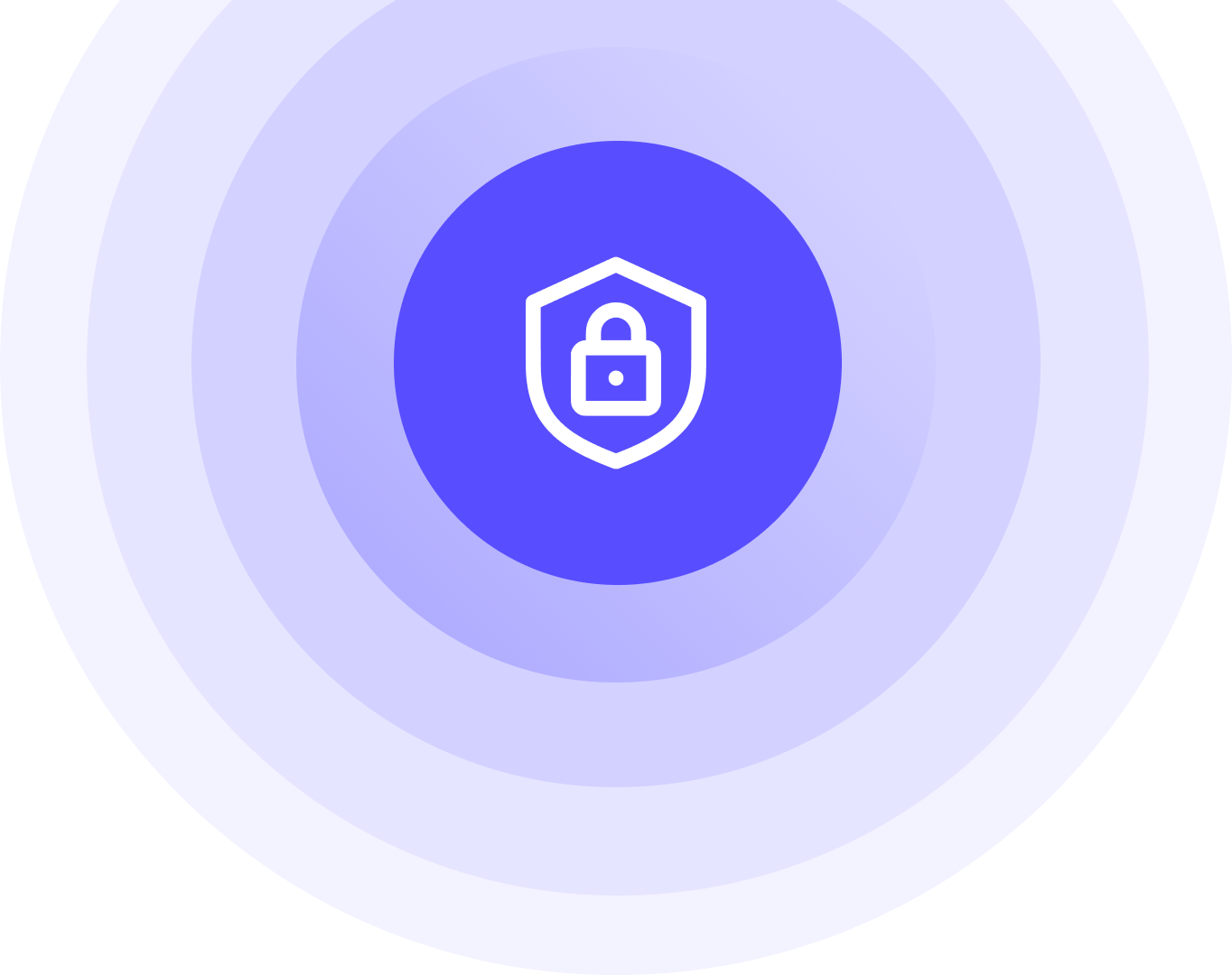 Ilustração de um escudo de segurança